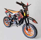 New 50cc kids dirt bike, off road scrambler petrol - MotoX1 Motocross ATV 