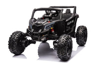 Can-Am 12V Bombardier Kids Ride-On Buggy With Leather Seat and Rubber Wheels