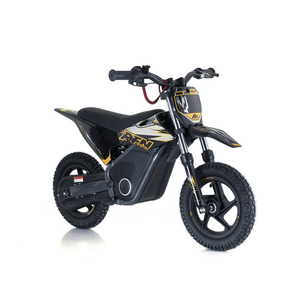 RFN Warrior Kids SX-E400 Electric Dirt Bike in Black/Gold