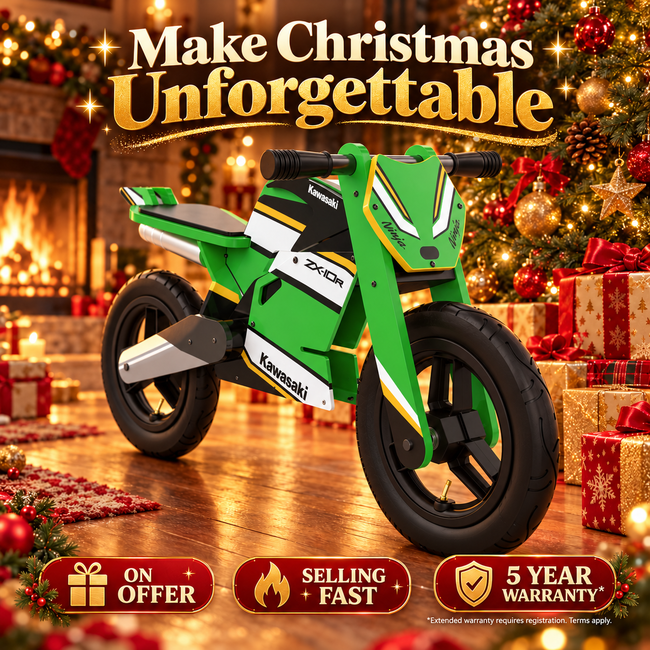 Kiddimoto Kawasaki Ninja ZX-6R Kids Balance Bike