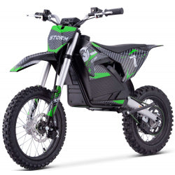 2000W 60V Electric Dirt Bike 14/12 - Green