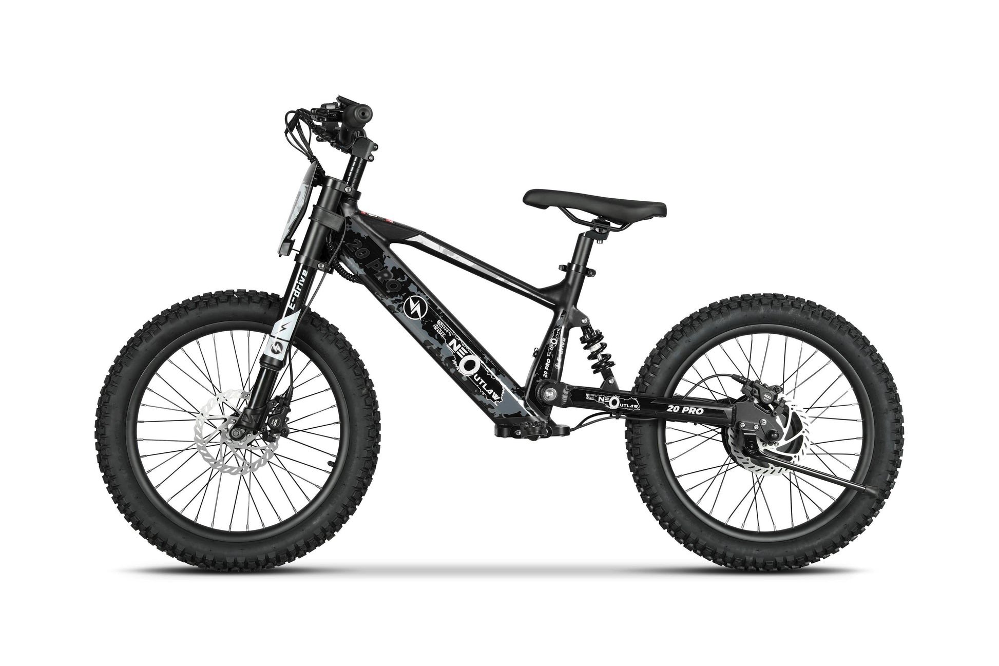 20" Kids Electric Motor Bike: - Littletrax Kids Electric Bikes
