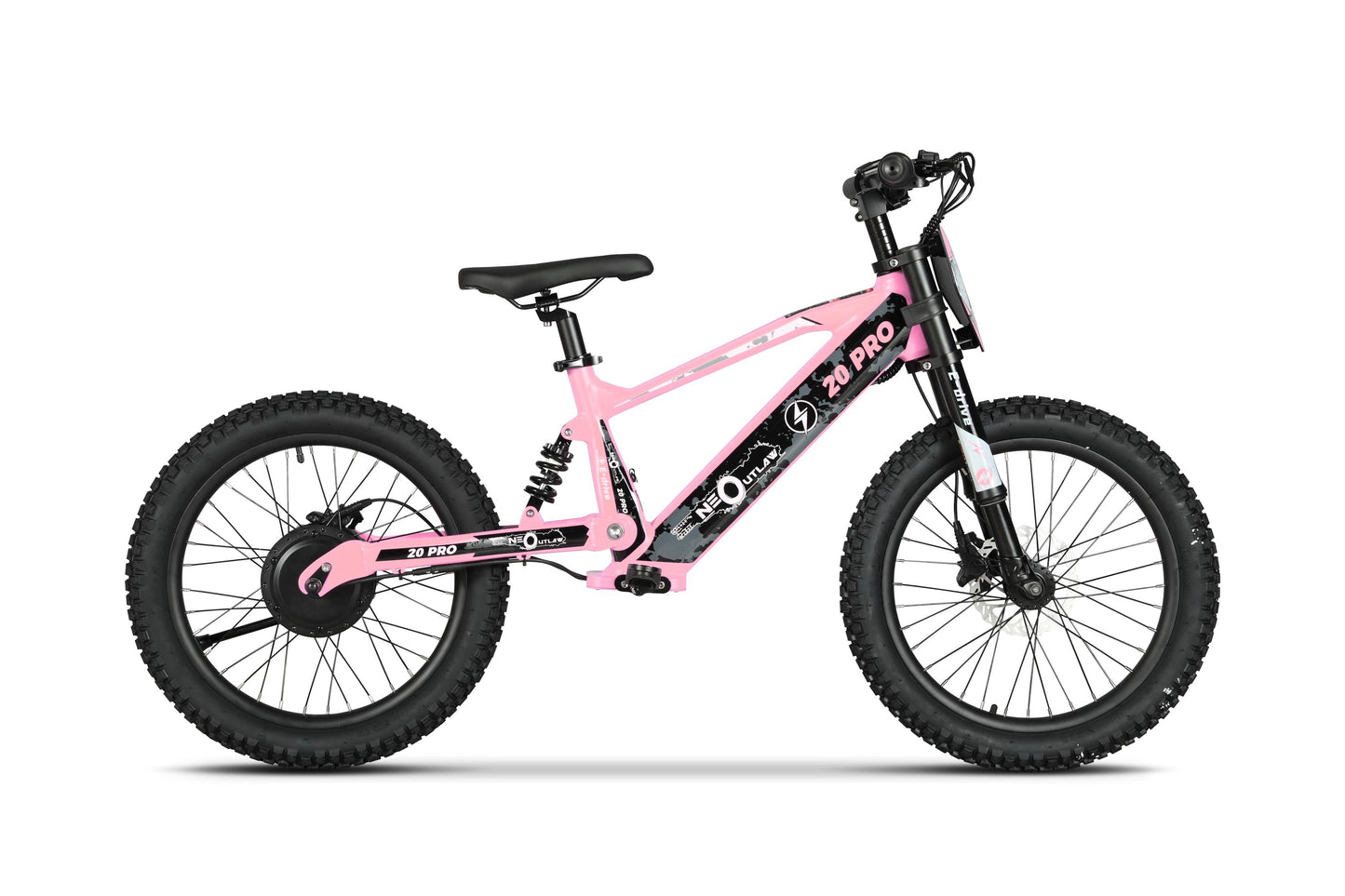 20" Kids Electric Motor Bike: - Littletrax Kids Electric Bikes