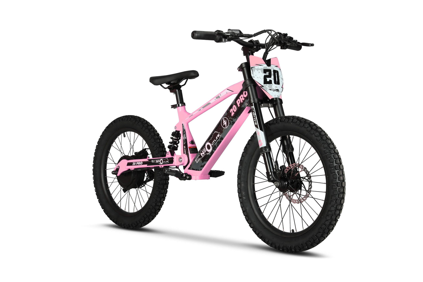 20" Kids Electric Motor Bike: - Littletrax Kids Electric Bikes