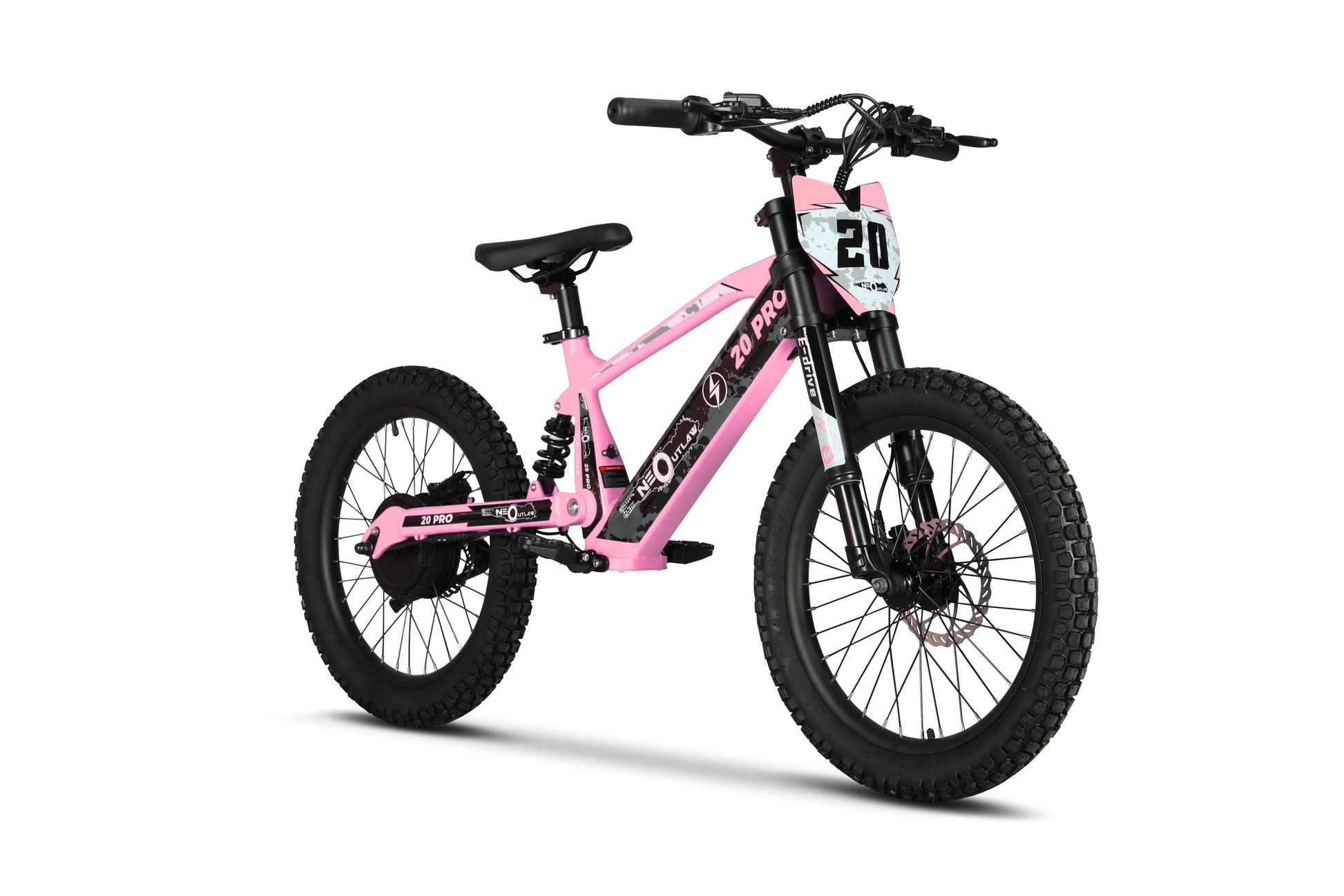 20" Kids Electric Motor Bike: - Littletrax Kids Electric Bikes