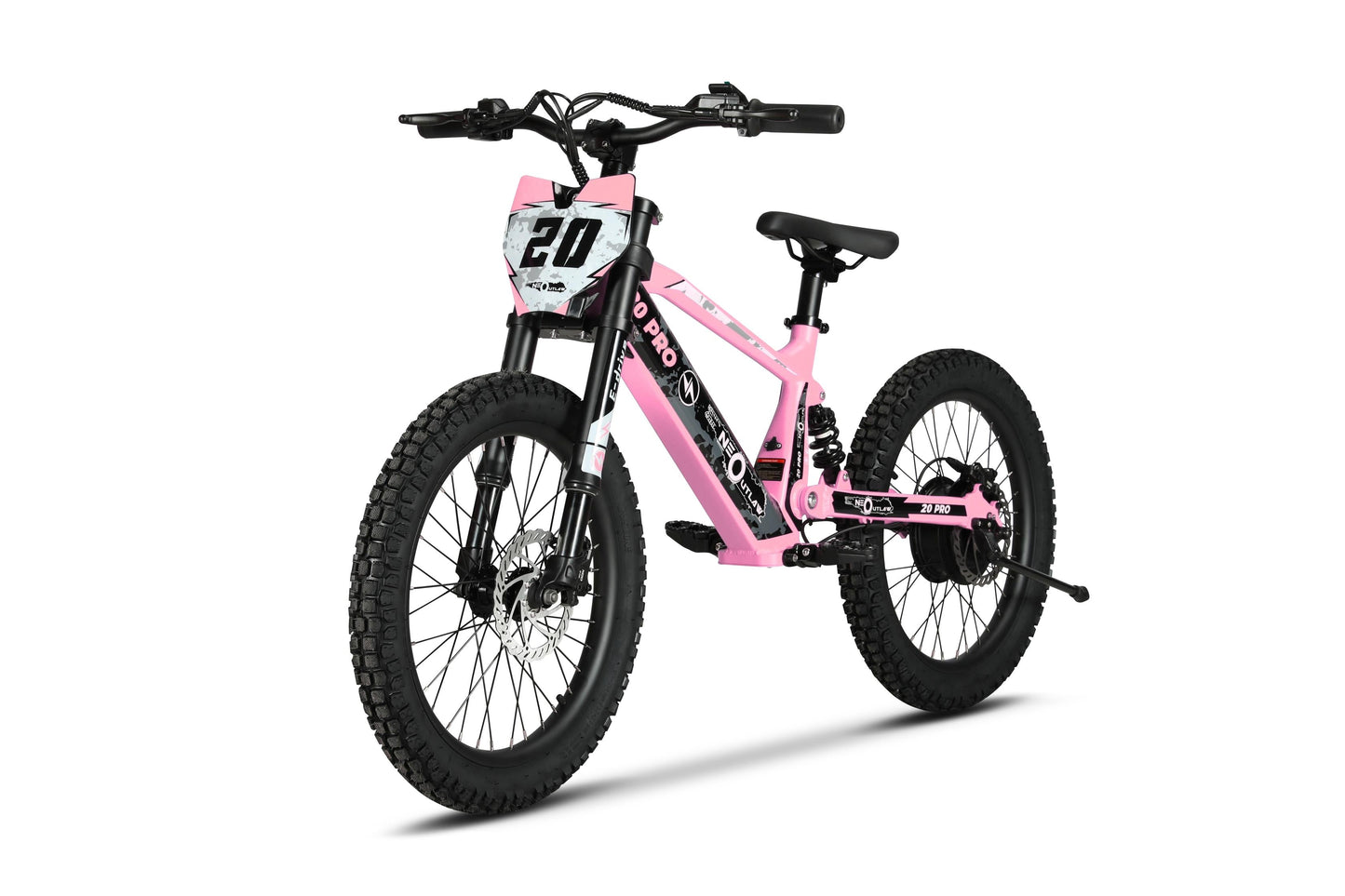 20" Kids Electric Motor Bike: - Littletrax Kids Electric Bikes