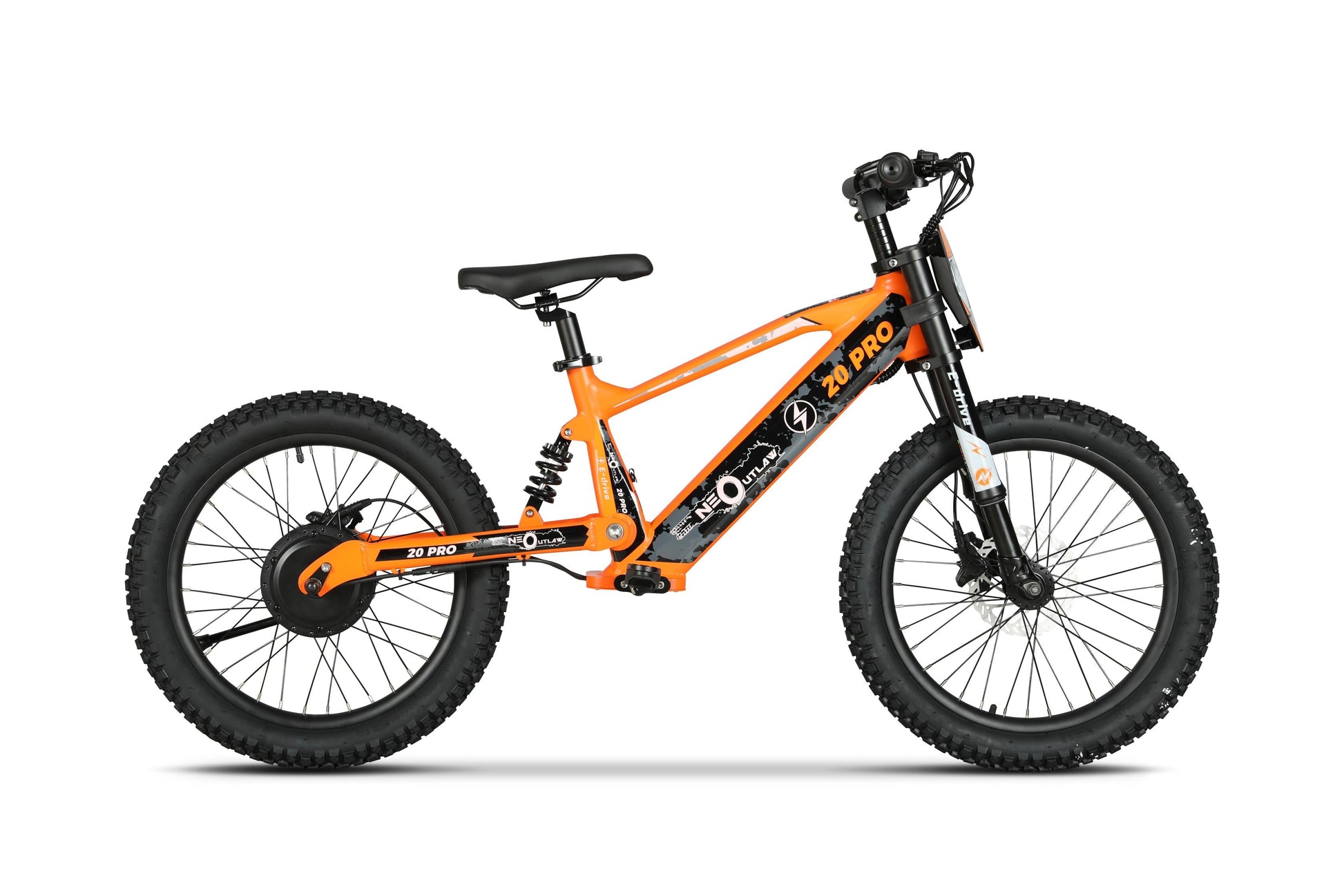 20" Kids Electric Motor Bike: - Littletrax Kids Electric Bikes
