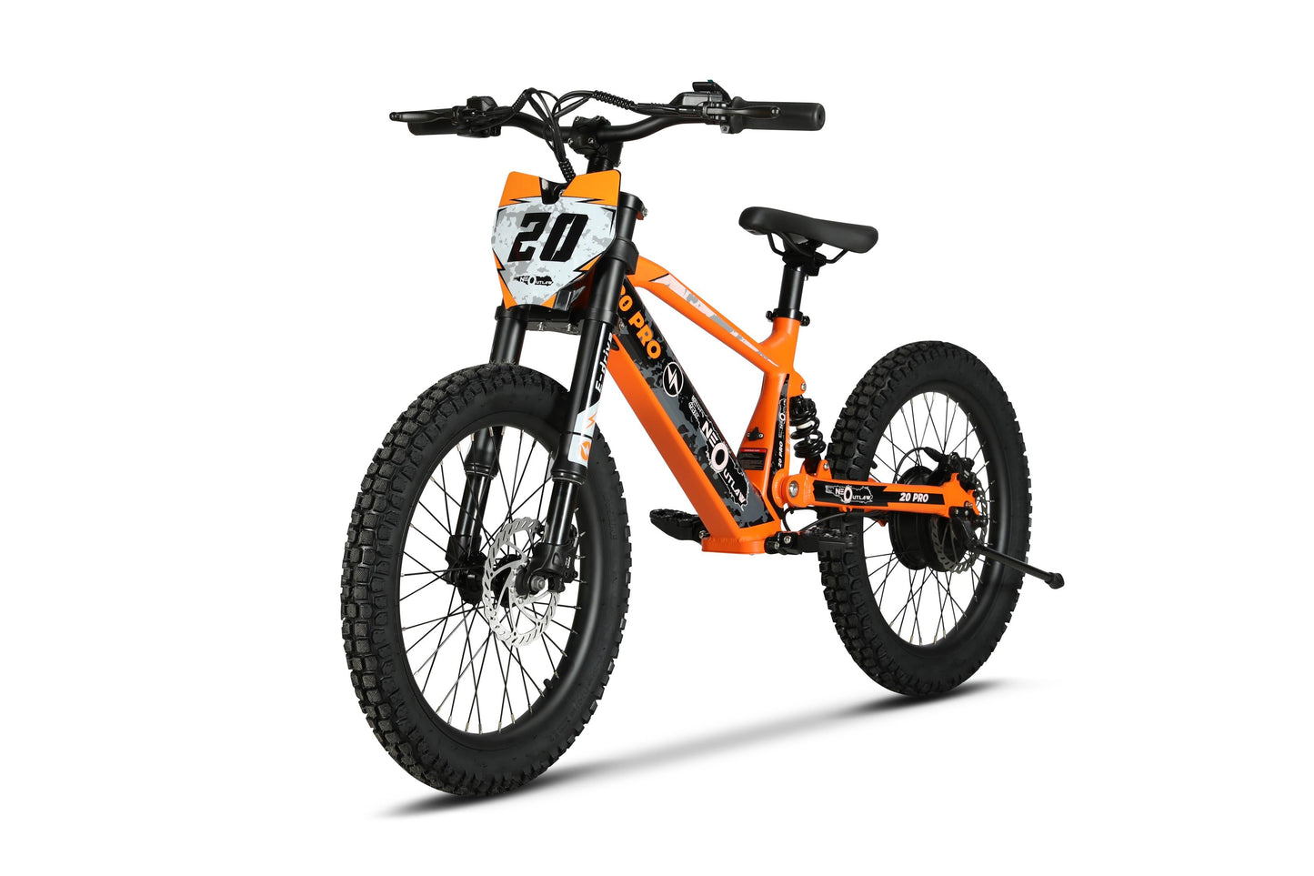 20" Kids Electric Motor Bike: - Littletrax Kids Electric Bikes