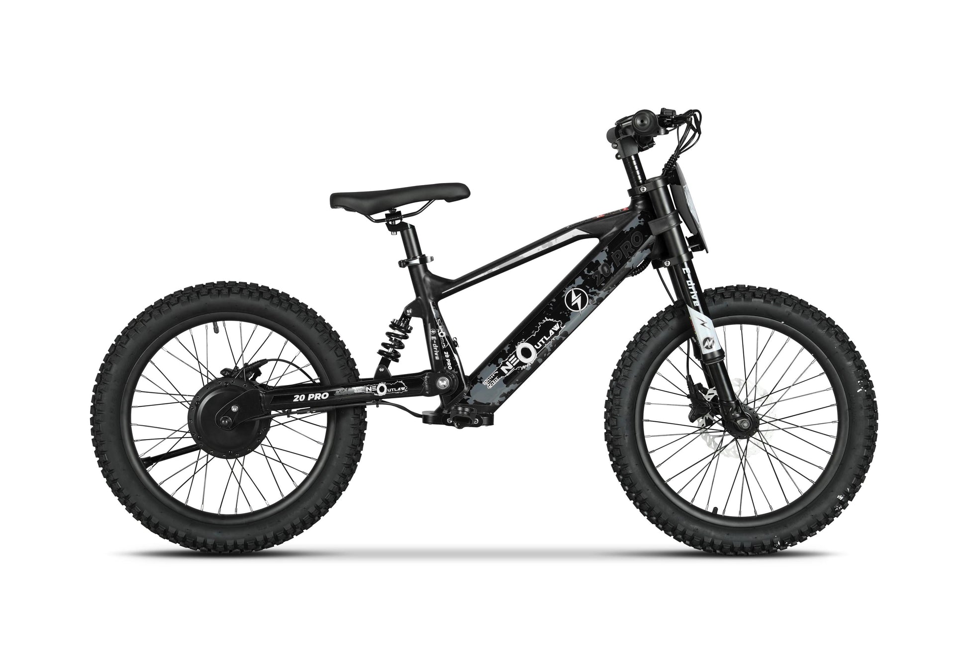 20" Kids Electric Motor Bike: - Littletrax Kids Electric Bikes