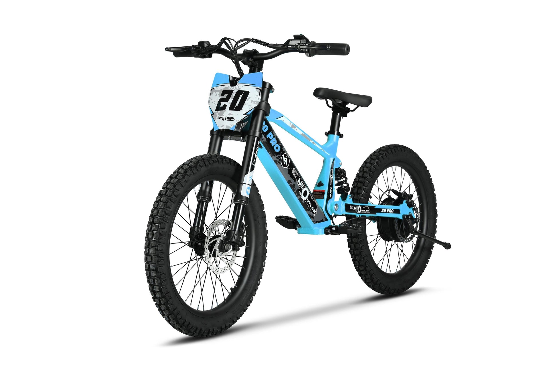20" Kids Electric Motor Bike: - Littletrax Kids Electric Bikes