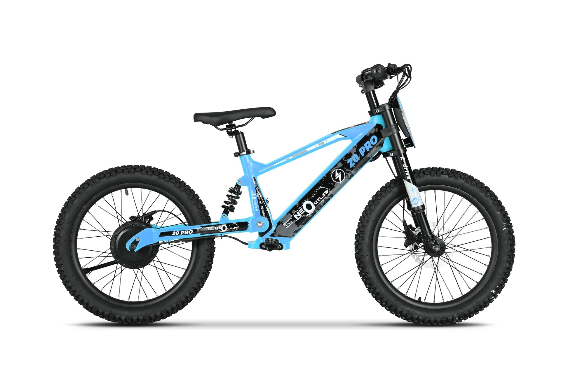 20" Kids Electric Motor Bike: - Littletrax Kids Electric Bikes