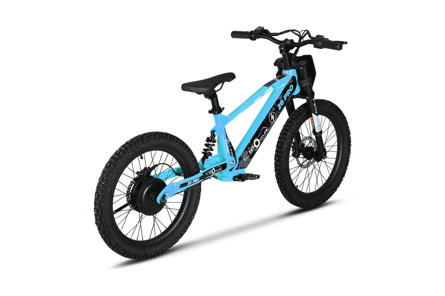 20" Kids Electric Motor Bike: - Littletrax Kids Electric Bikes