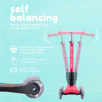 Mermaid - Teeny Fold 3 Wheel Scooter