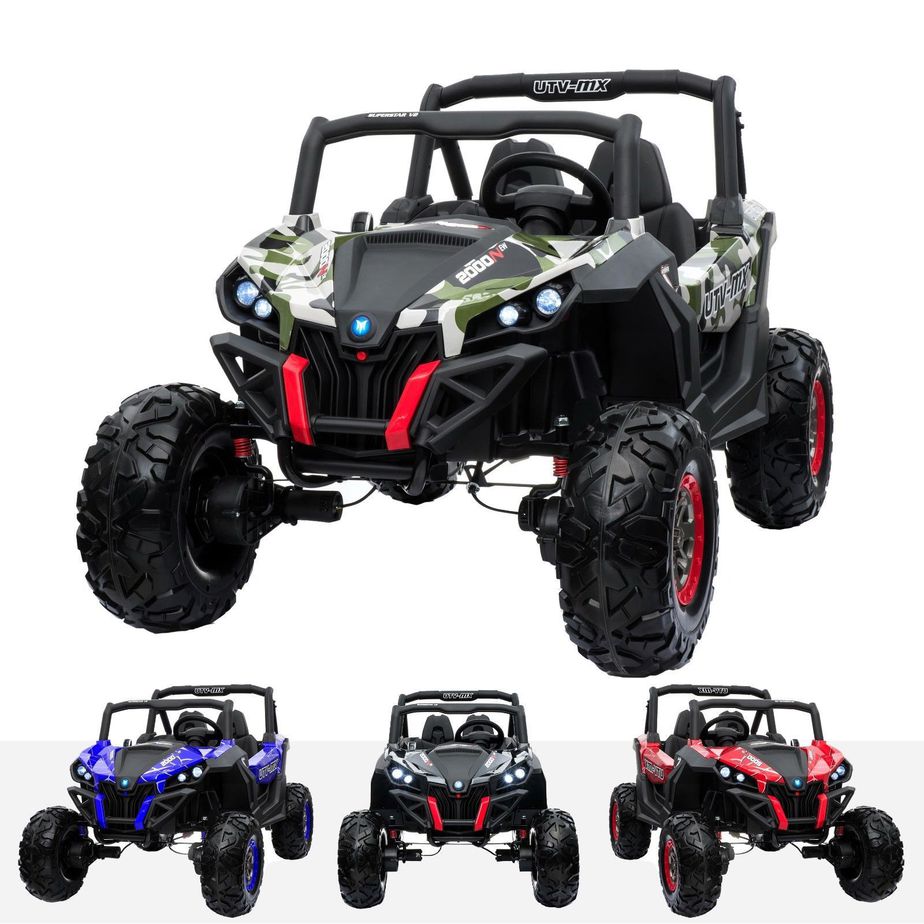 Kids 24v Electric Ride-on UTV Quad Renegade Buggy with MP4 Player - Littletrax Kids Electric Bikes