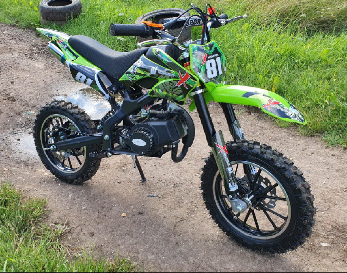 NEW 50cc Kids Mini Dirt Bike KXD01 PRO! - Littletrax Kids Electric Bikes