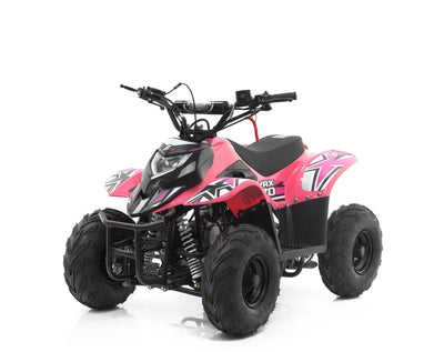 NEW VRX70 70cc Kids Quad Bike With Remote Safety Cut Off - MotoX1 Motocross ATV 