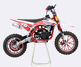 New 50cc kids dirt bike, off road scrambler petrol - MotoX1 Motocross ATV 