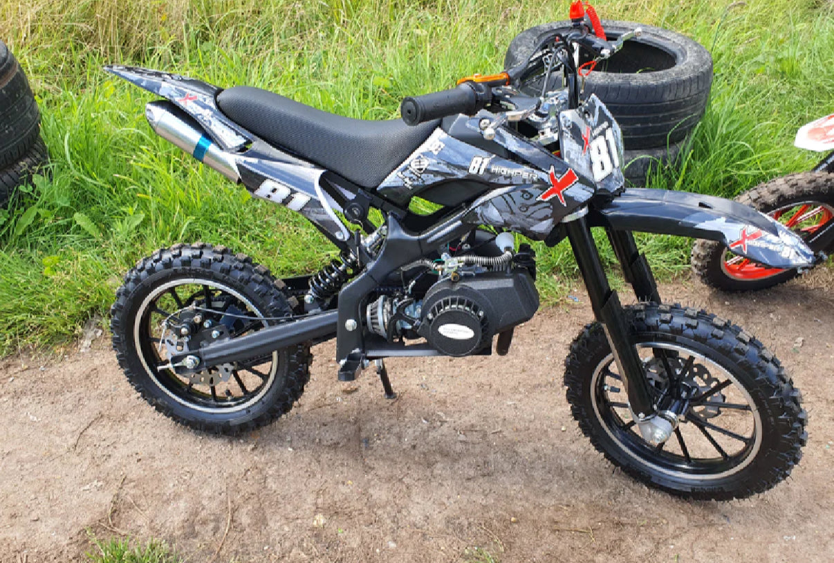 NEW 50cc Kids Mini Dirt Bike KXD01 PRO! - Littletrax Kids Electric Bikes