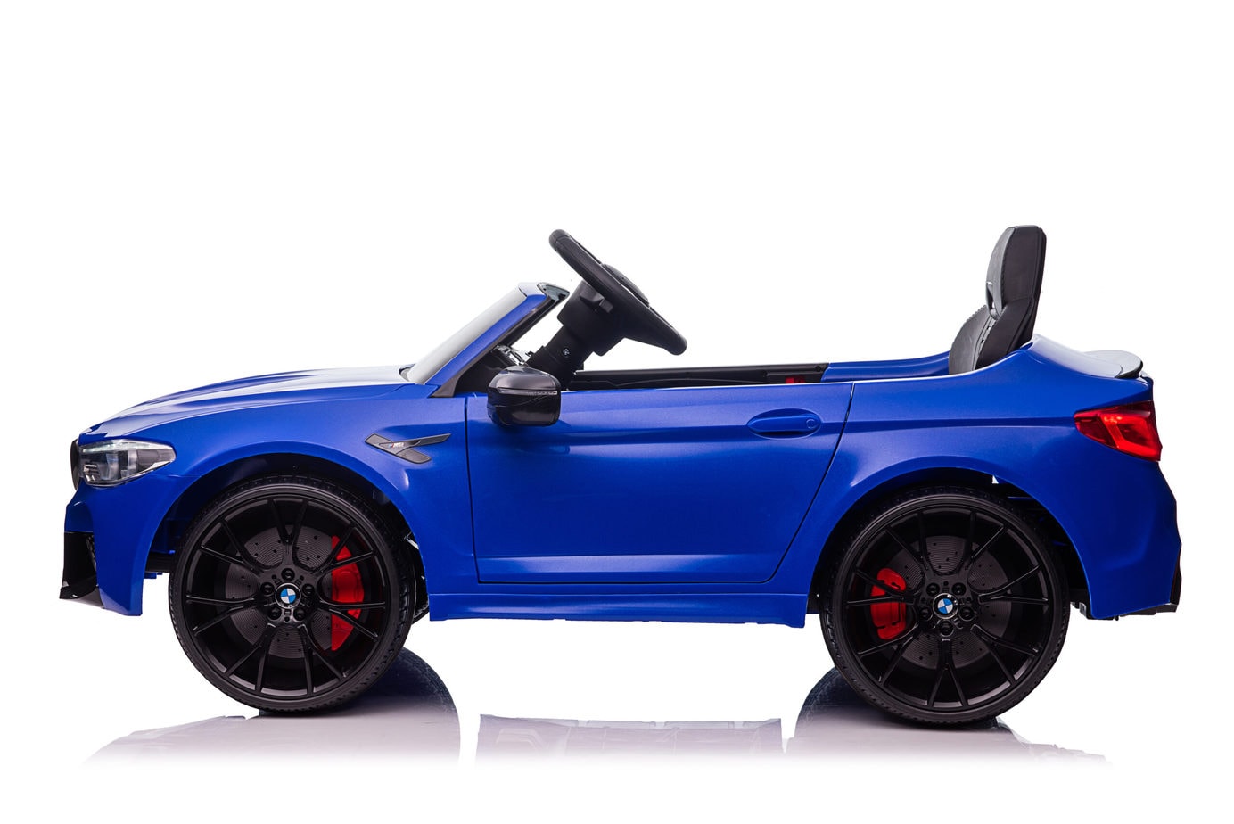 BMW M5 Kids Ride on Electric Car 12v With leather Seats and Eva Wheels - Littletrax Kids Electric Bikes