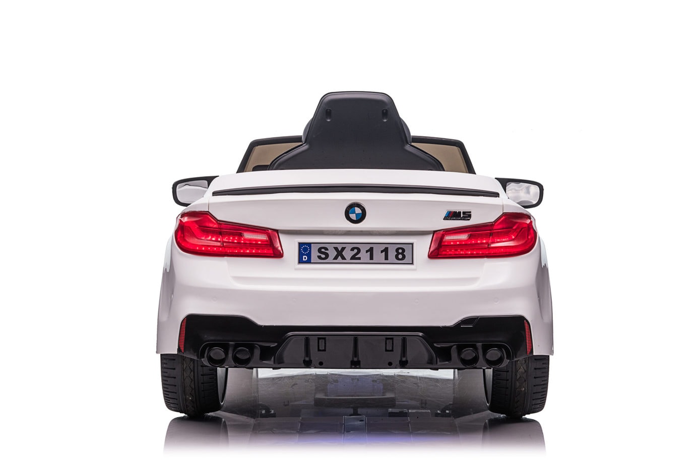 BMW M5 Kids Ride on Electric Car 12v With leather Seats and Eva Wheels - Littletrax Kids Electric Bikes