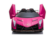 Kids Lamborghini Veneno 24V 2 Seater Electric Ride-On Car with Parental Remote Control