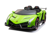 Kids Lamborghini Veneno 24V 2 Seater Electric Ride-On Car with Parental Remote Control