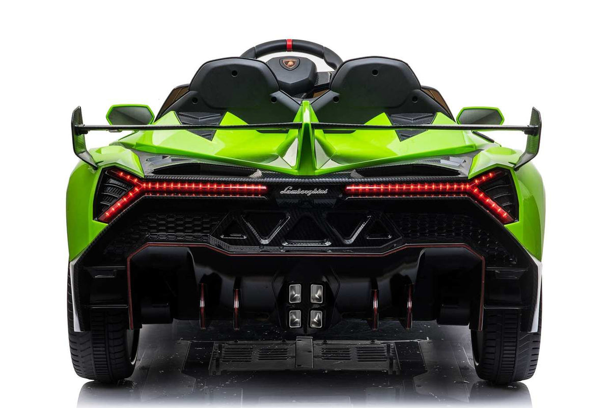 Kids Lamborghini Veneno 24V 2 Seater Electric Ride-On Car with Parental Remote Control