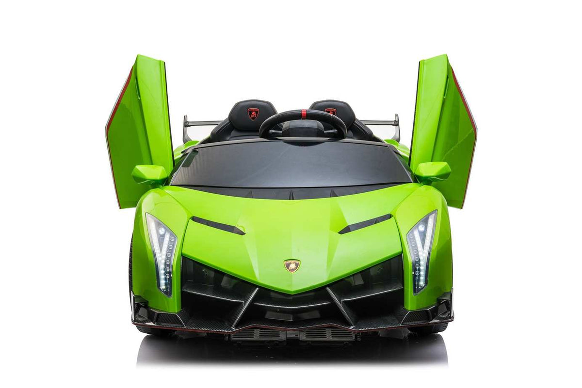Kids Lamborghini Veneno 24V 2 Seater Electric Ride-On Car with Parental Remote Control
