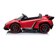Kids Lamborghini Veneno 24V 2 Seater Electric Ride-On Car with Parental Remote Control