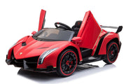 Kids Lamborghini Veneno 24V 2 Seater Electric Ride-On Car with Parental Remote Control