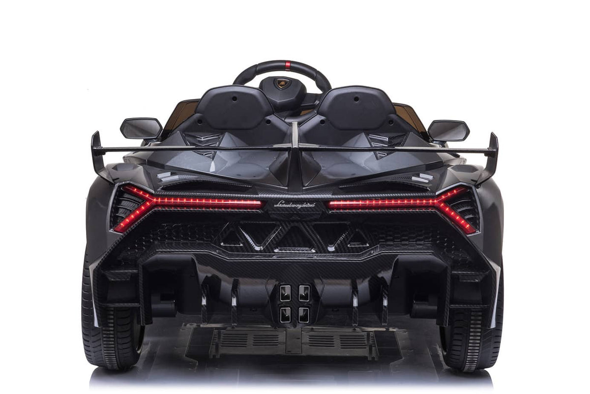 Kids Lamborghini Veneno 24V 2 Seater Electric Ride-On Car with Parental Remote Control