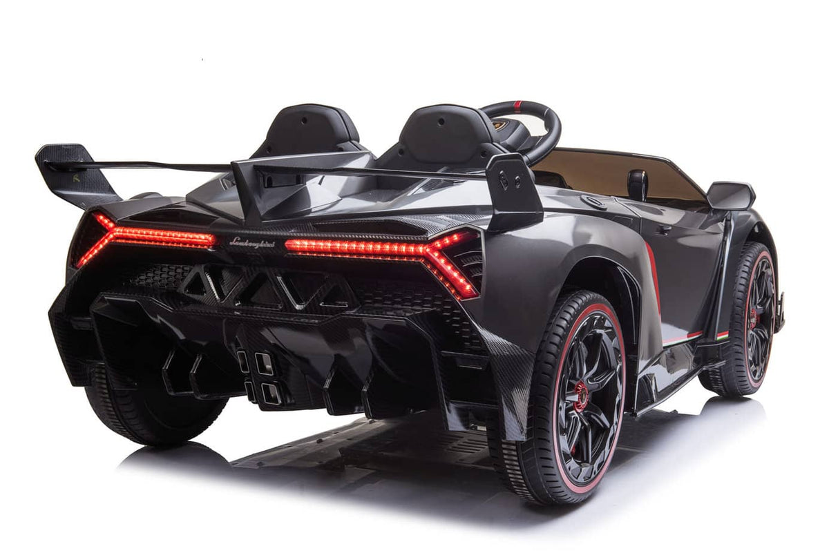 Kids Lamborghini Veneno 24V 2 Seater Electric Ride-On Car with Parental Remote Control