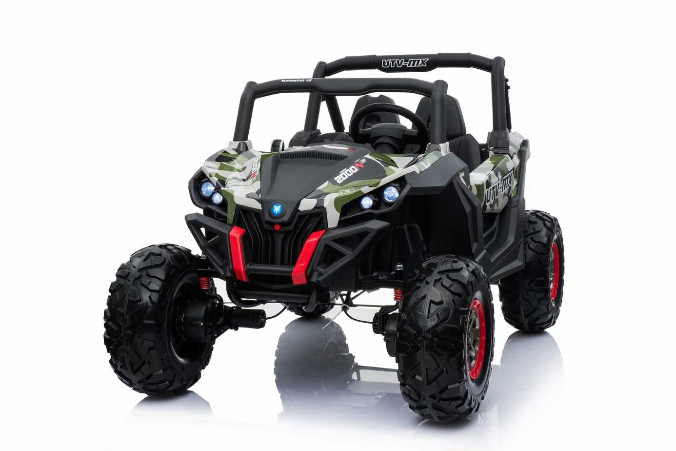 Kids 24v Electric Ride-on UTV Quad Renegade Buggy with MP4 Player - Littletrax Kids Electric Bikes