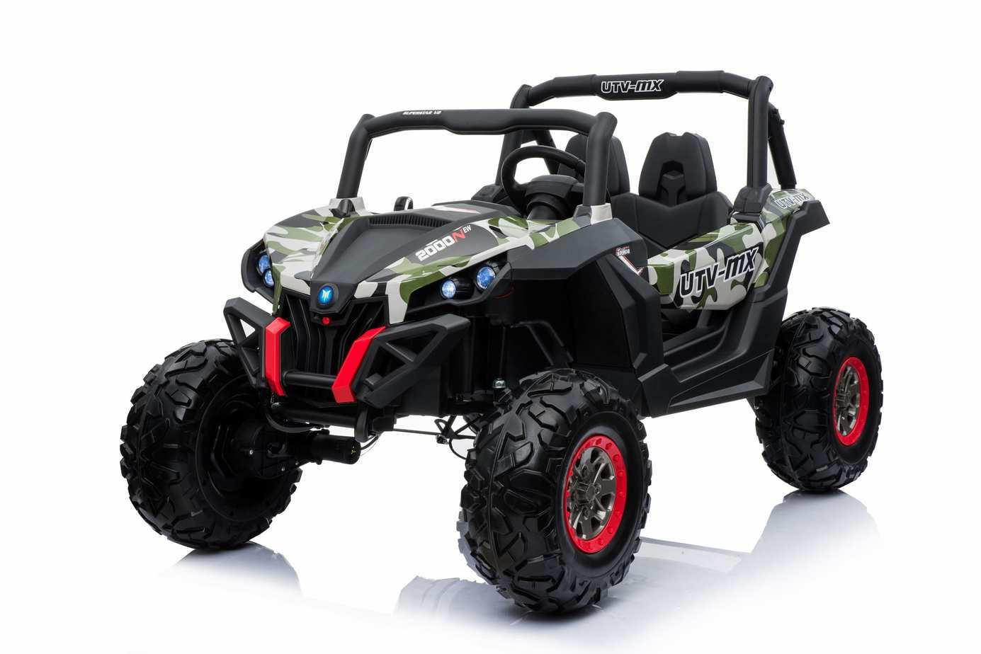 Kids 24v Electric Ride-on UTV Quad Renegade Buggy with MP4 Player - Littletrax Kids Electric Bikes