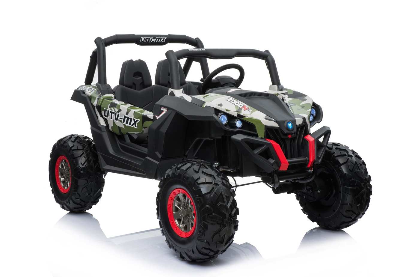Kids 24v Electric Ride-on UTV Quad Renegade Buggy with MP4 Player - Littletrax Kids Electric Bikes
