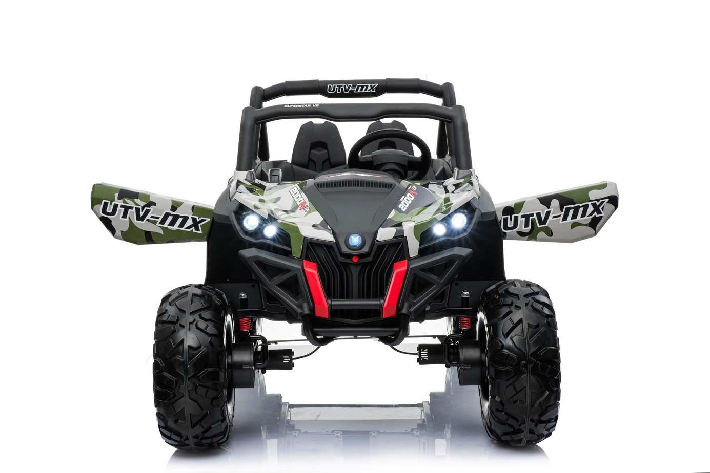Kids 24v Electric Ride-on UTV Quad Renegade Buggy with MP4 Player - Littletrax Kids Electric Bikes