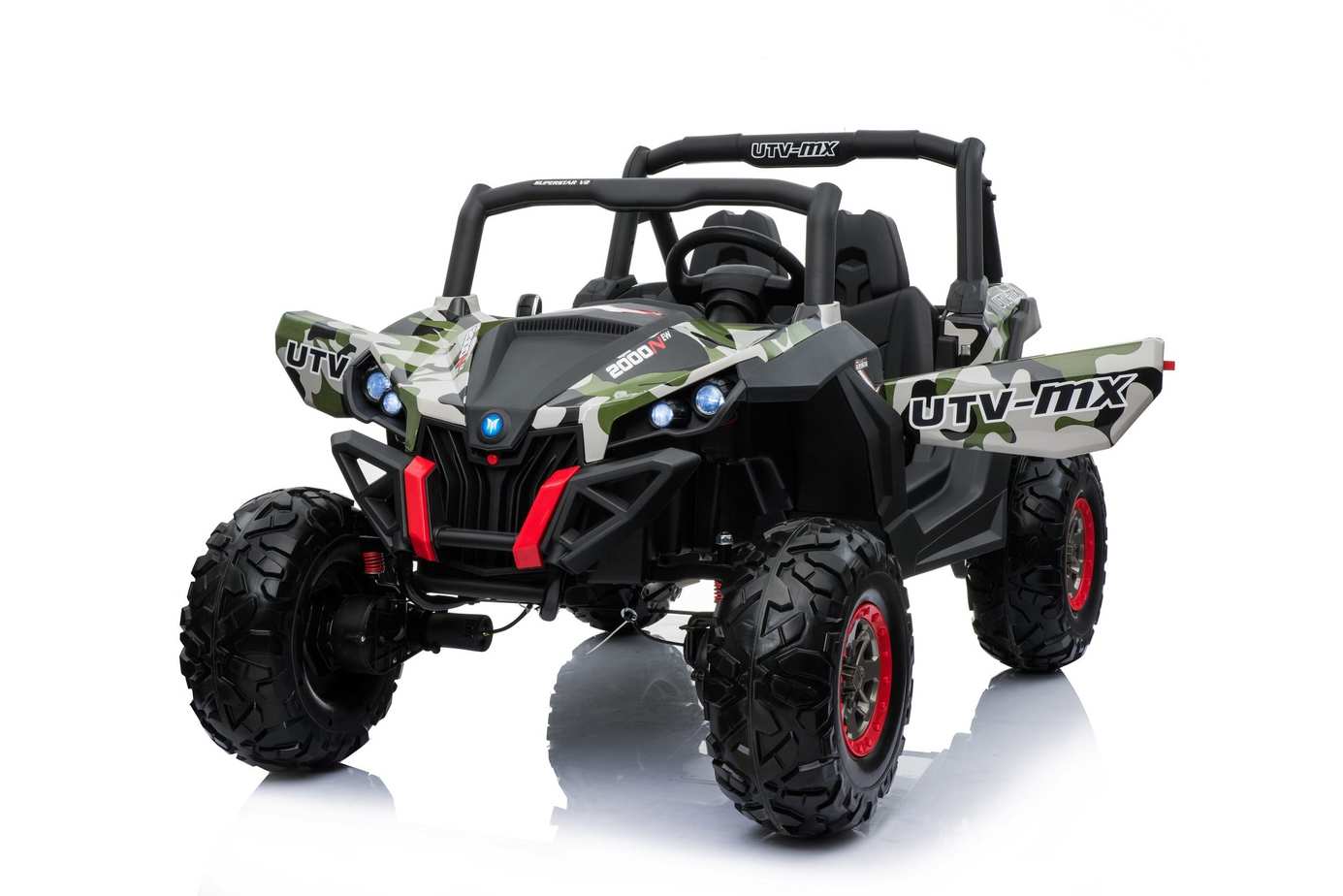 Kids 24v Electric Ride-on UTV Quad Renegade Buggy with MP4 Player - Littletrax Kids Electric Bikes