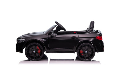 BMW M5 Kids Ride on Electric Car 12v With leather Seats and Eva Wheels - Littletrax Kids Electric Bikes