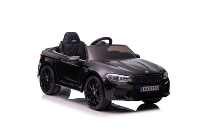 BMW M5 Kids Ride on Electric Car 12v With leather Seats and Eva Wheels - Littletrax Kids Electric Bikes