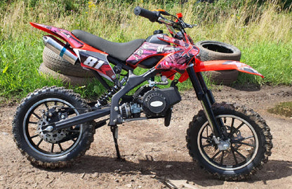 NEW 50cc Kids Mini Dirt Bike KXD01 PRO! - Littletrax Kids Electric Bikes