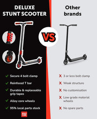 Black - Deluxe Stunt Scooter