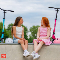 Fuchsia - Deluxe 2 Wheel Scooter