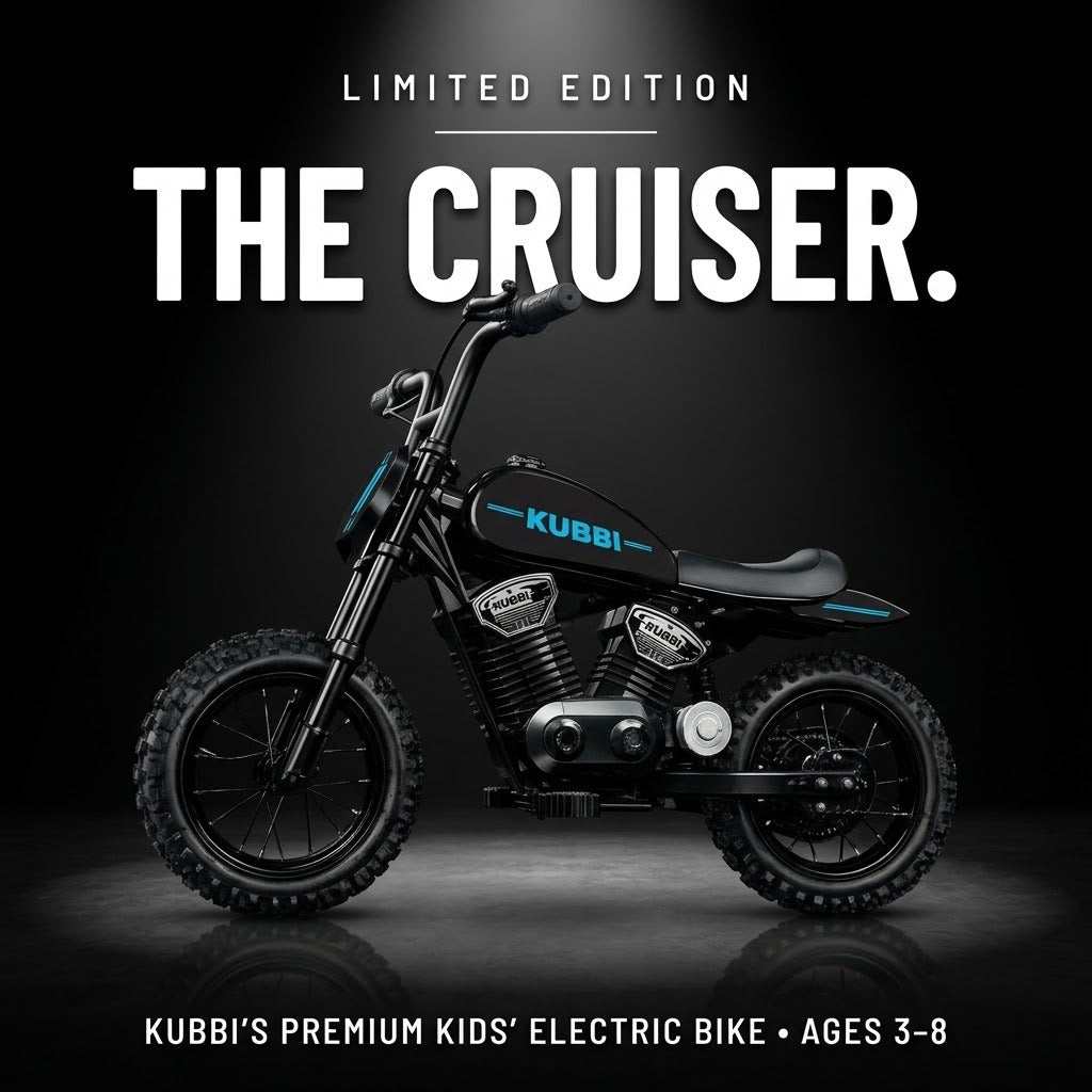 Kubbi Cruiser Electric Motorbike for Kids