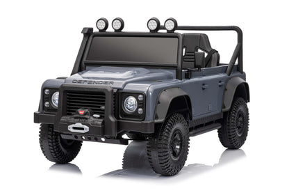 Kids Land Rover Defender 24V Ride-On with Remote - Littletrax Kids Electric Bikes