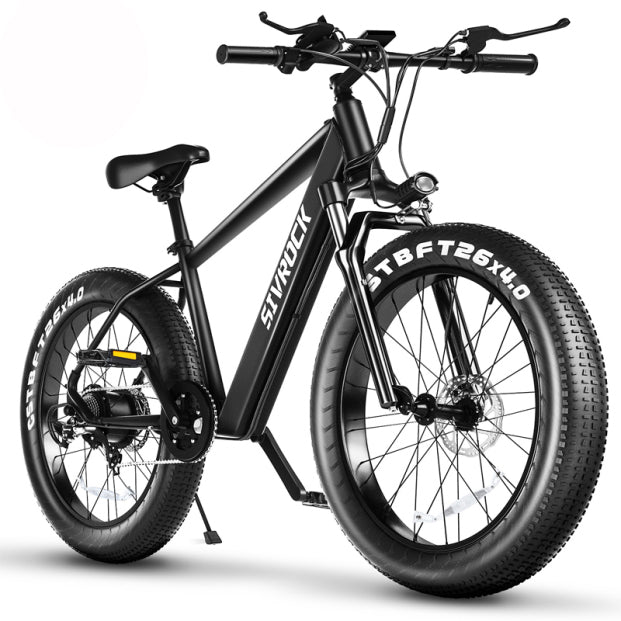Mx1 Electric Bike For Adults, 26 X 4.0 Inches Fat Tire Electric Mountain Bicycle, 1000W Motor 48V 15Ah Ebike