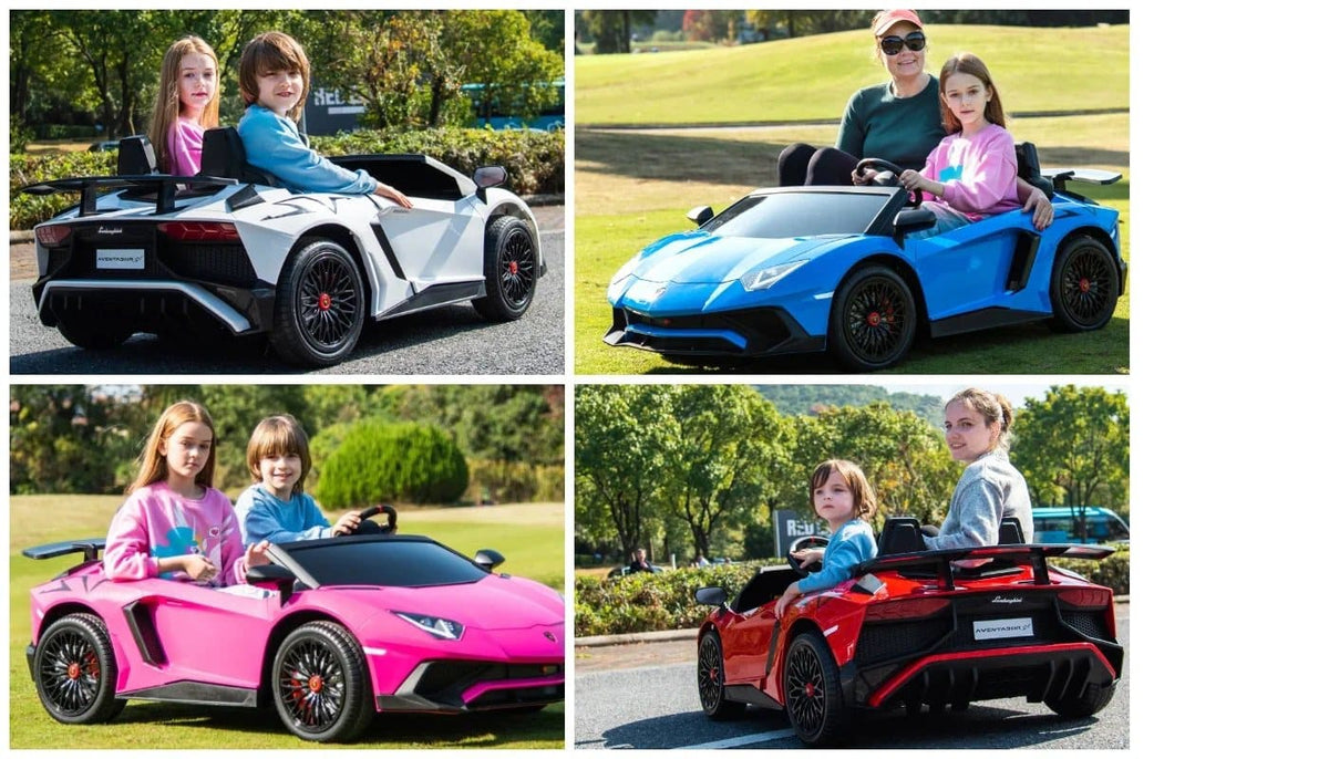 2 Seater Lamborghini SVJ 24V XXL Kids Electric Ride On Car | Official Licensed