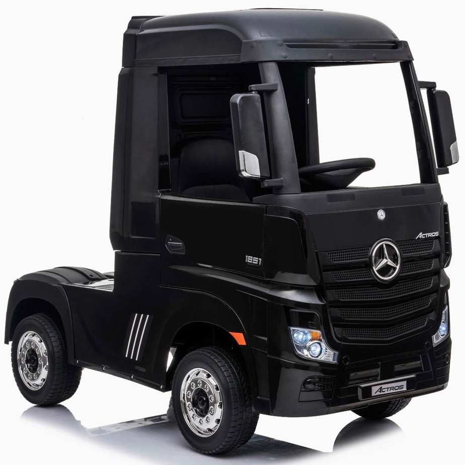 Kids Mercedes Actros 24V Electric Ride-On Lorry & Truck with Trailer