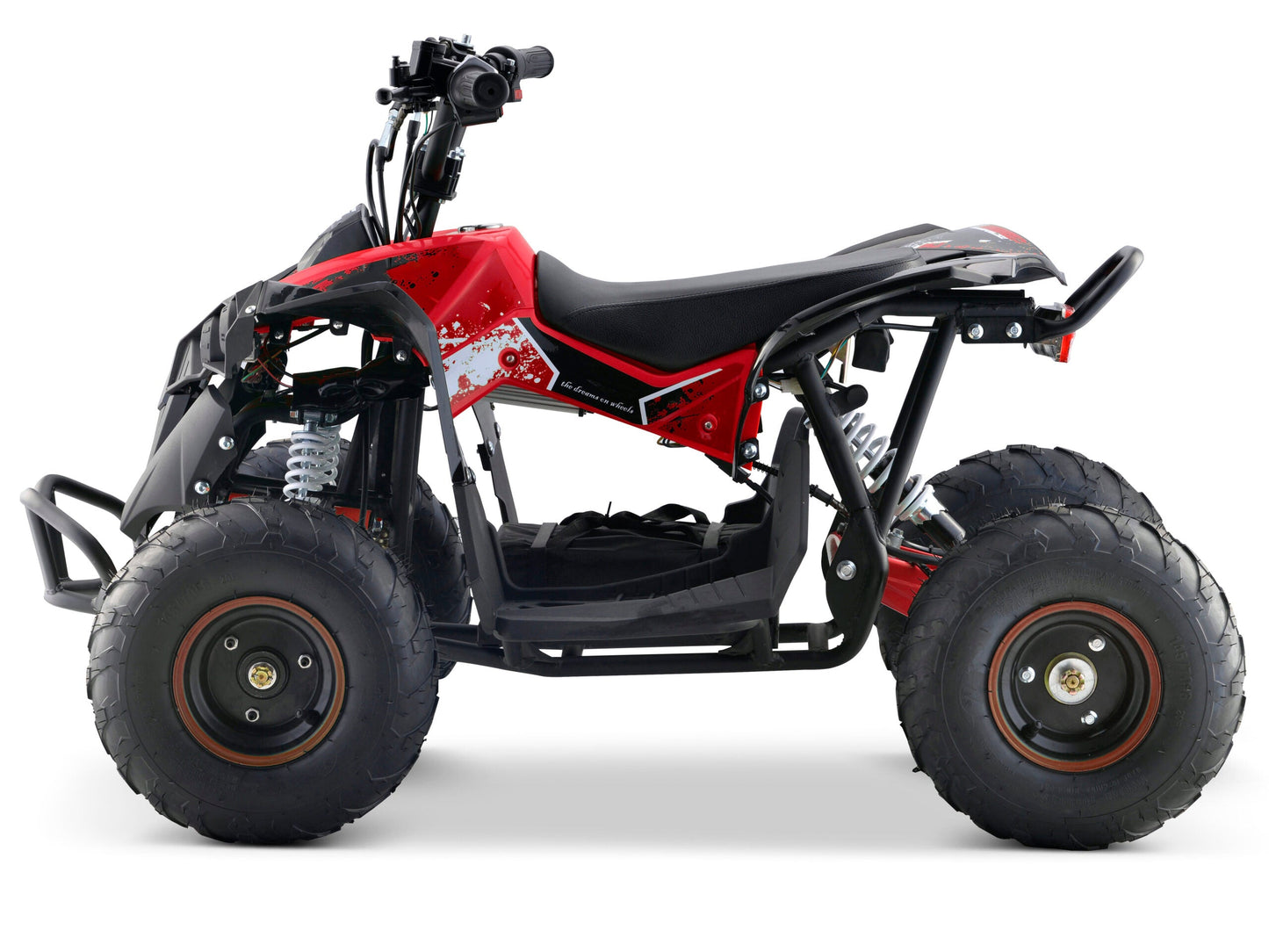 1200W Electric Quad Bike with Brushless Shaft Drive ATV - Littletrax Kids Electric Bikes
