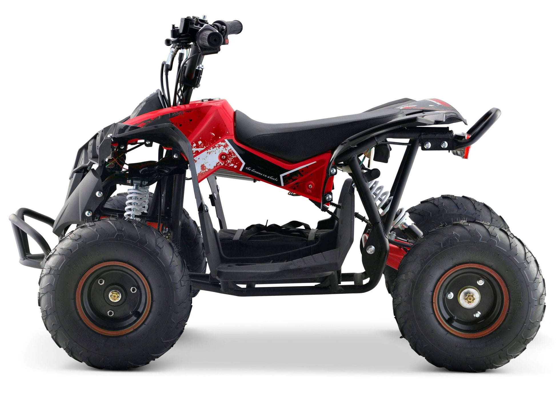1200W Electric Quad Bike with Brushless Shaft Drive ATV - Littletrax Kids Electric Bikes