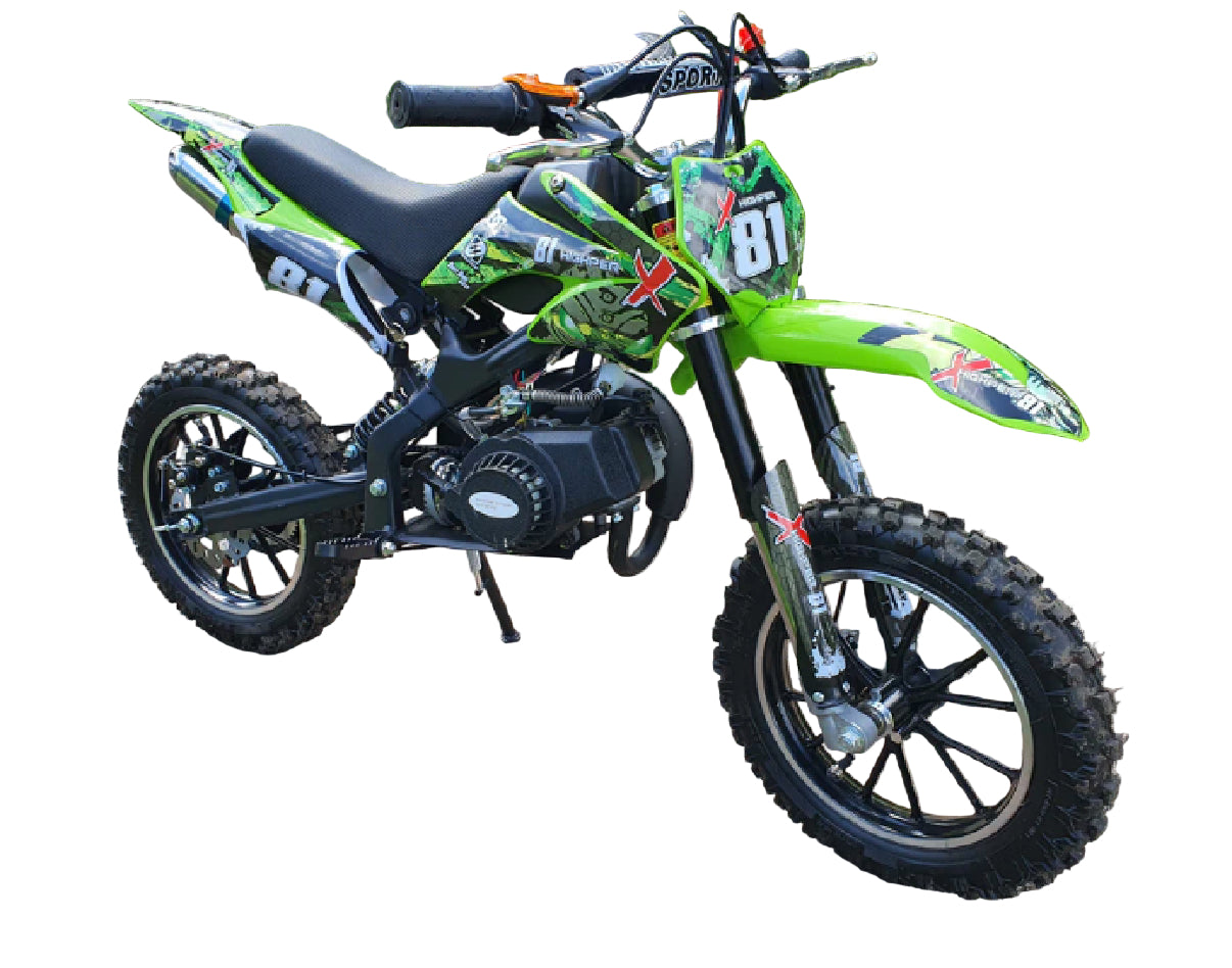 NEW 50cc Kids Mini Dirt Bike KXD01 PRO! - Littletrax Kids Electric Bikes